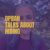 Ruth Rathblott outdoors with a purple overlay and large yellow text reading, “Oprah Talks About Hiding."
